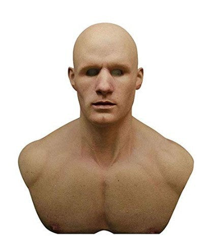 Old White Mask Bald Old Latex Headgear Halloween Cosplay Funny Props 72df4919 29e0 436e 91f7 526b281648ae