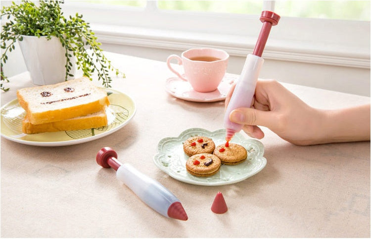 Cake DIY Graffiti Pen Squeeze Cream Pen 73012116777