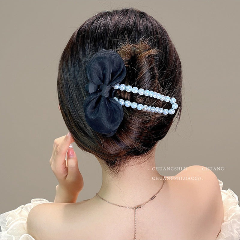 Temperament On The Back Women With Flowers Around The Bead Hairpin 73025b1d 6bf7 486d 9c44 1e1e9ccf0a93