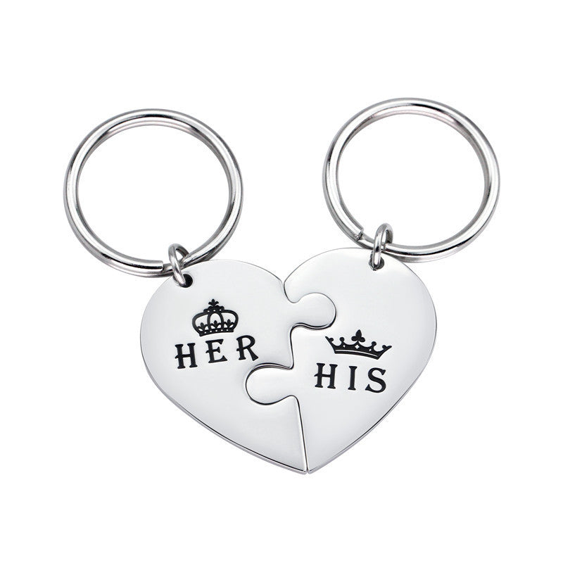 Titanium steel key chain 730594732951