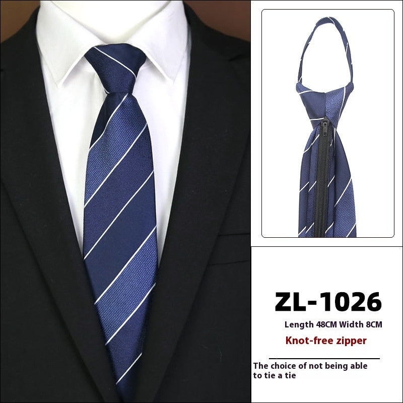 Men's Formal Wear Business Zipper Tie-free 731a7e33 6e5c 485f b7a5 c2bc18350f06 trans