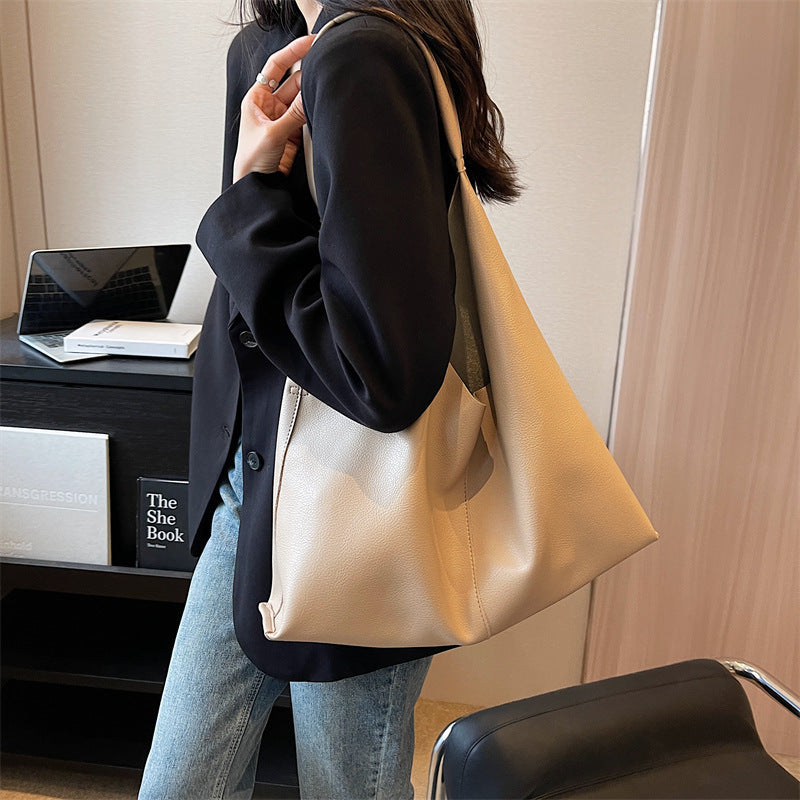 Large Capacity Bag Summer Simple Design All-match Shoulder Bag 73214a9c d0a1 4362 8a3f 3d0a975e4085