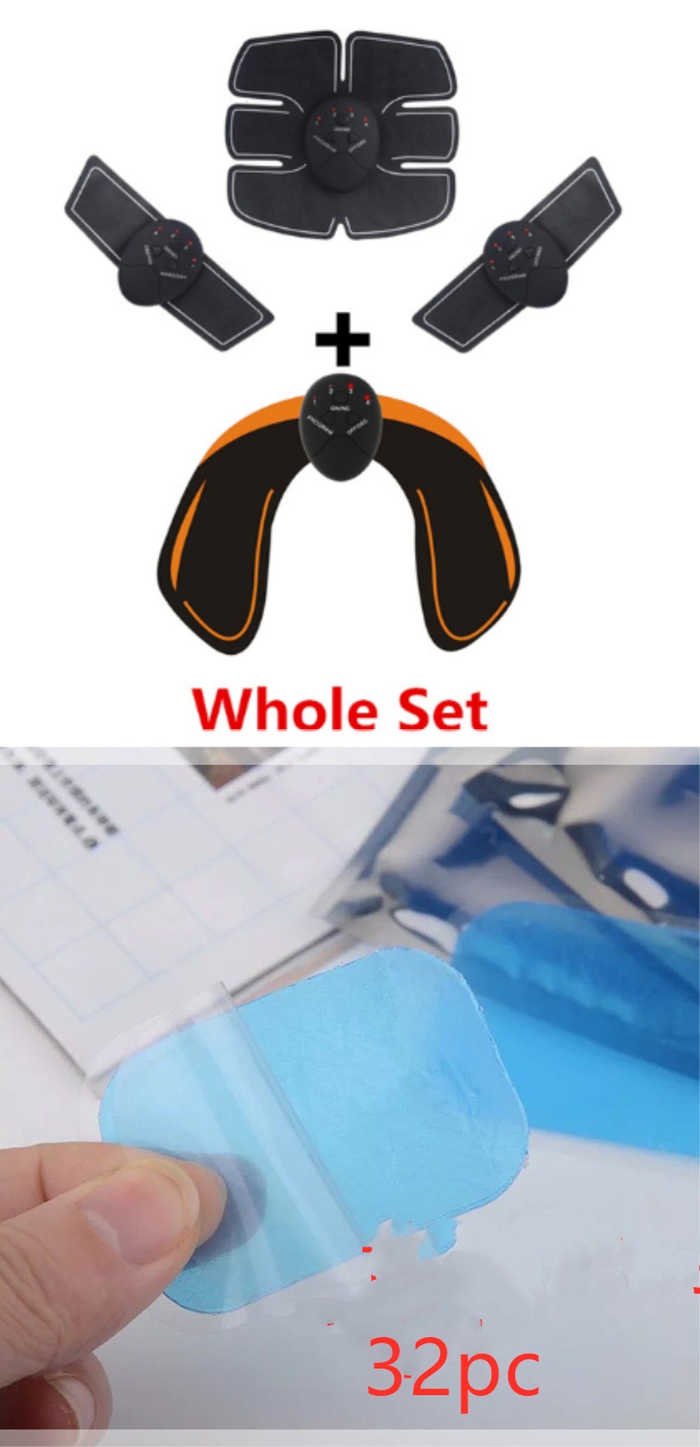 Smart rechargeable abdominal patch 732408783877