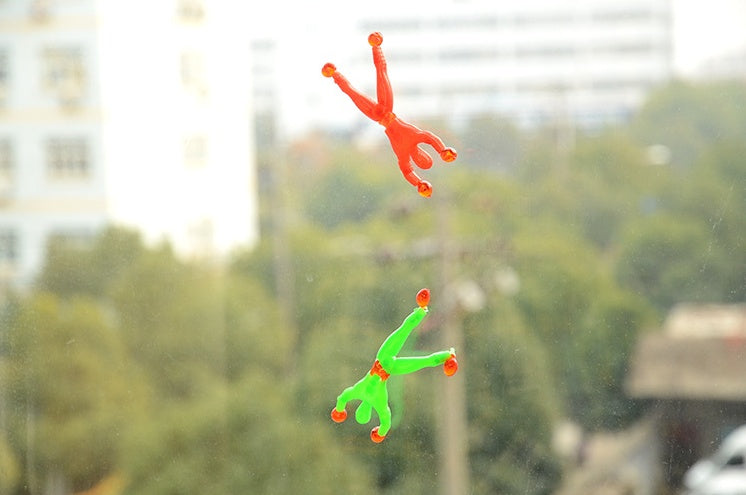 Small Sticky Man Climb On The Wall Children Toys Stick Man Bendy Toy Wall Climbing Man 732623086894