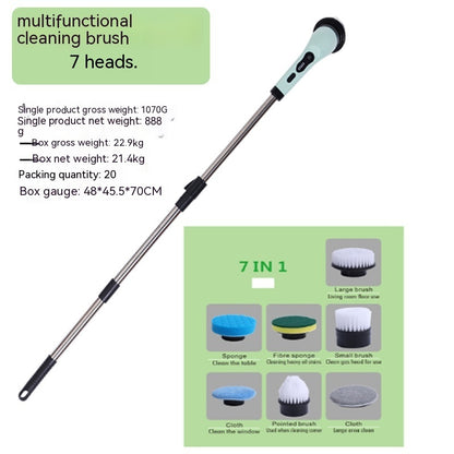 Multifunctional Household Wireless Electric Cleaning Brush Toilet Kitchen Retractable Nine-in-one Portable 73373ee5 6951 4ab9