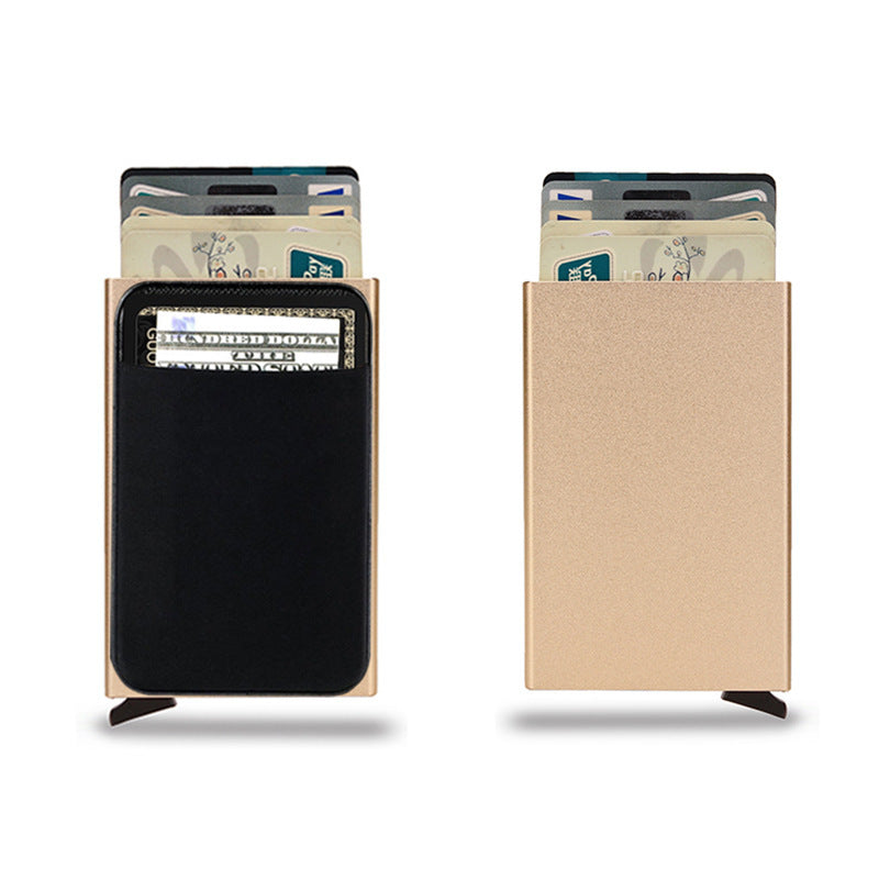 Men's Anti-theft Brushed Metal Wallet Ultra-thin 733872fc 49f8 46ca 95ad b03f7453f163