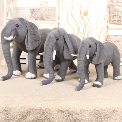Simulation elephant plush toy 7339408090827