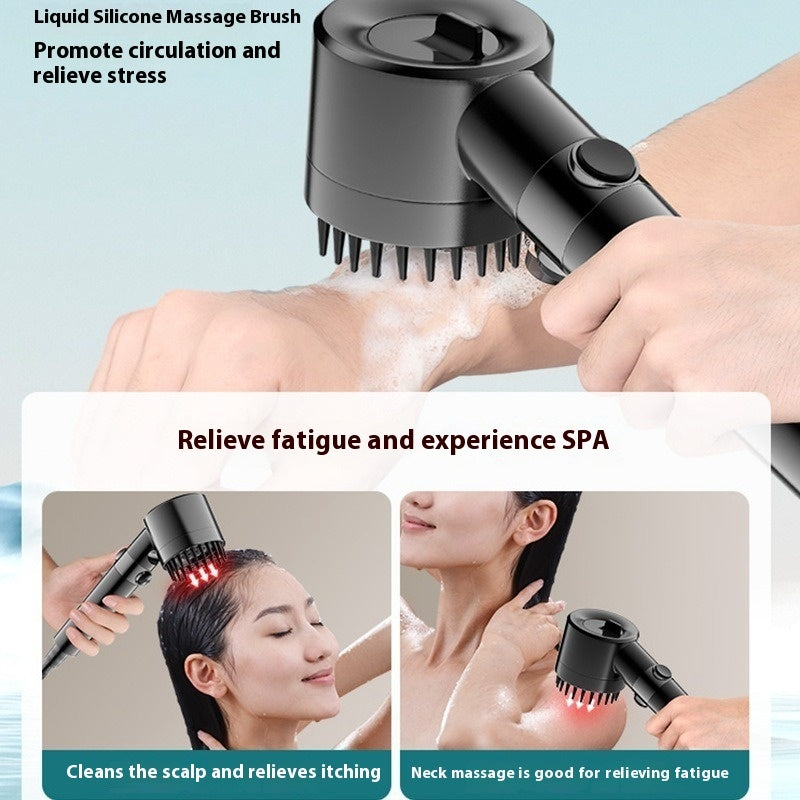 Snowflake Spray Filter Purified Water Pressurized Showerhead Nozzle 733cb326 1bb7 4a9b b362 3b9f7d99664f trans