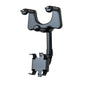 Rearview Mirror Phone Holder For Car Rotatable And Retractable Car Phone Holder Multifunctional 360 Rear View Mirror Phone Ho