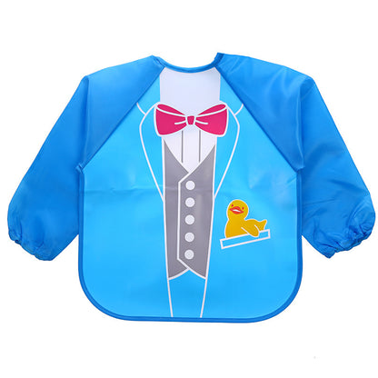 Children's Gown Long Sleeve Kids Waterproof Meal Baby Apron Painting Clothes Bib Protective Clothing 734a09ad 852f 40d6 8935 