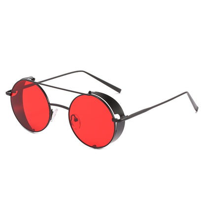 New Metal Double Beam Sunglasses Retro Round Glasses 734ef093 05d2 4686 90a3 5eed0d137b72