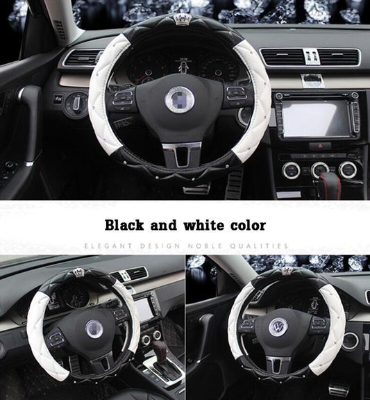 Car Steering Wheel Cover DAD Crown Diamond 735287046893