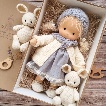 Waldorf Handmade Plush Doll Children's Toy 7356048b f407 4d64 80a8 a70697c1c963