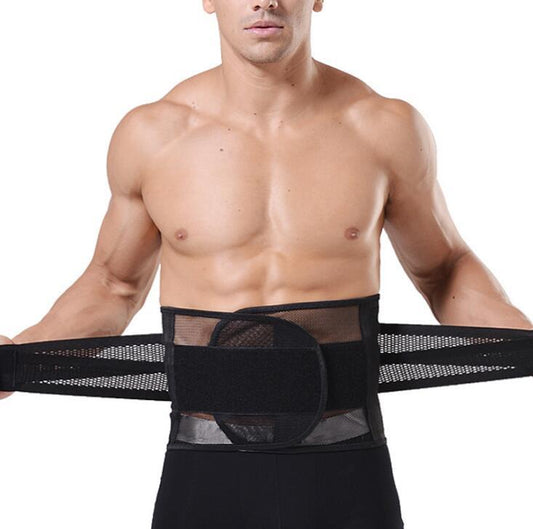 Men's Breathable Body Shaper Slimming Belt Corset 735647757856
