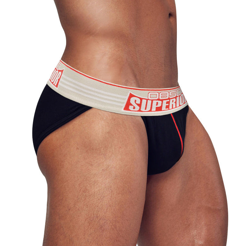 Men's Underwear Low Waist Cotton Sports Fitness Anti-wear Briefs 73683a71 59db 4391 9ecd 7e6d9fcc0989