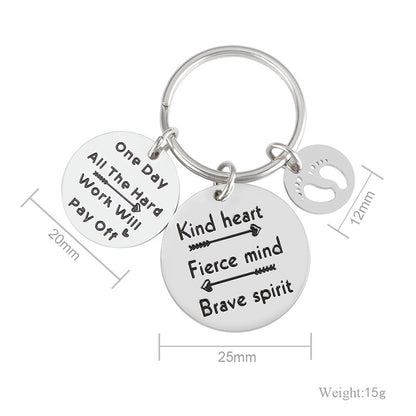 Stainless Steel And Titanium Steel Keychain Fashion Diamond Small Hanging 736db6f5 14be 4006 bc91 d5702903eee0