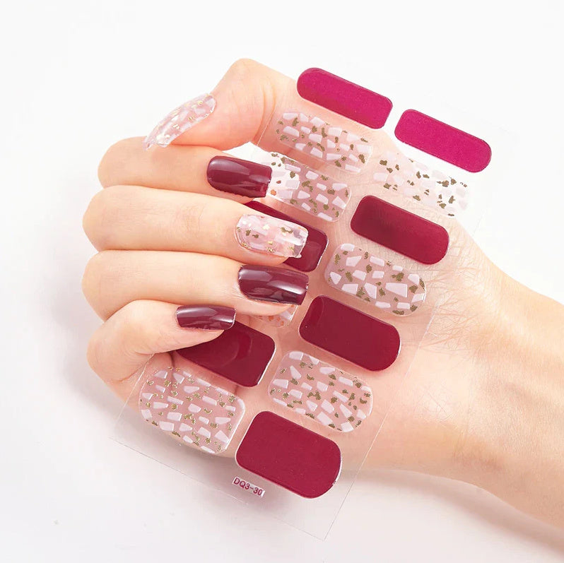 3d Laser Bronzing Craft Nail Applique Nail Sticker - HD Wireless Product #20