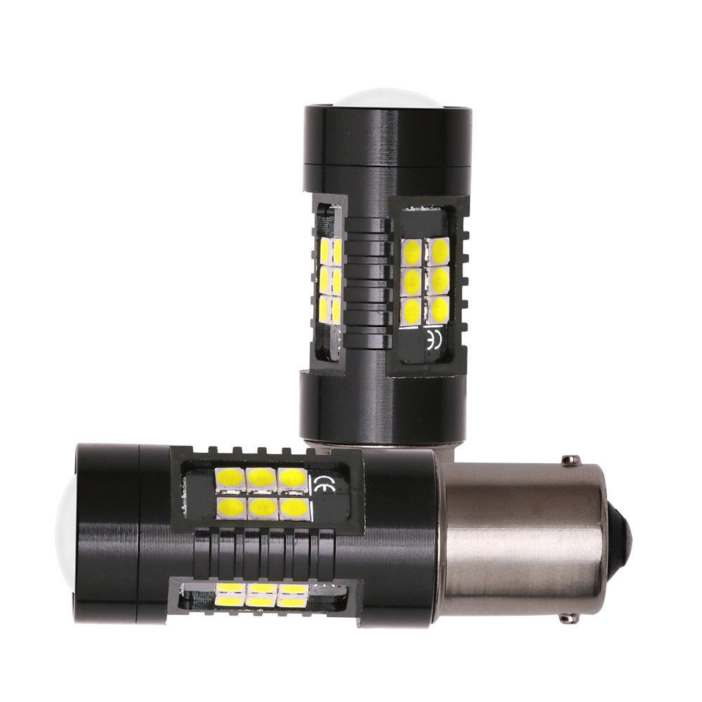 Automotive LED turn signal 1156 1157 BA15S 2835 3030 21SMD S25 reversing brake light 7381528510884