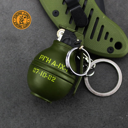 Metal Portable Grenade Modeling Inflatable Grinding Wheel Open Flame Lighter 7388eb37 6867 40ff 863c d7da74c2bf41