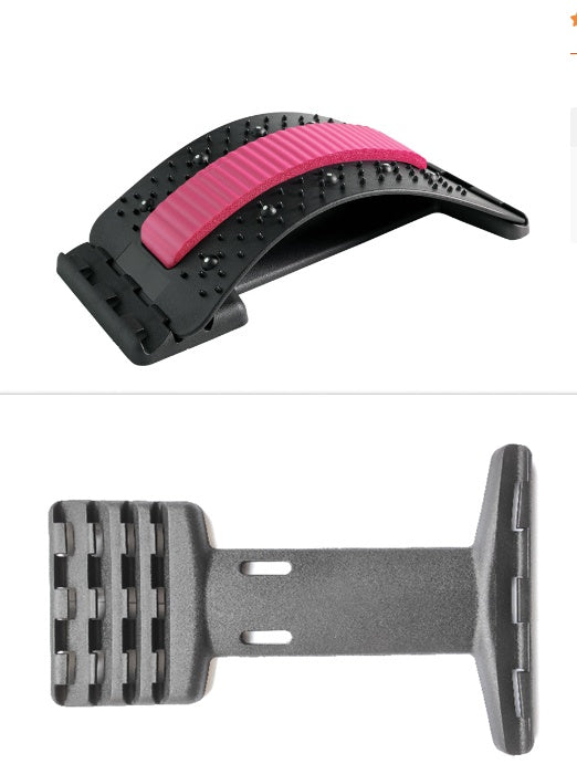 Back Stretcher Adjustable Back Cracker Massage Waist Neck Fitness Lumbar Cervical Spine Support Pain Relief 739752cf 3e0d 4e8