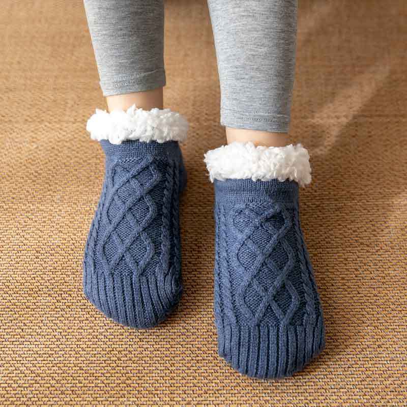 Winter Knitted Plush Floor Socks Home Warm Non-slip Carpet Socks Women 73aab782 39cc 44a9 99b7 ece240c0a522