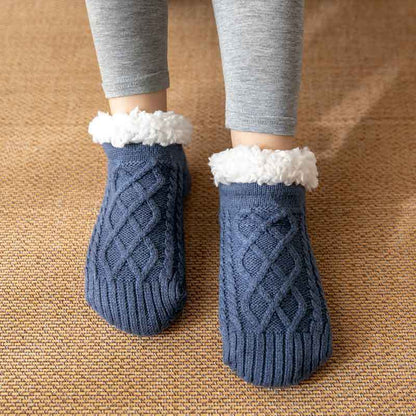Winter Knitted Plush Floor Socks Home Warm Non-slip Carpet Socks Women 73aab782 39cc 44a9 99b7 ece240c0a522