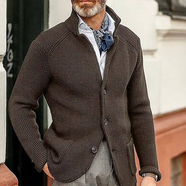 Fashionable Knitted Sweater Men's Coat 73b538ec ed56 4c5e ae95 2091f9d7fcbf