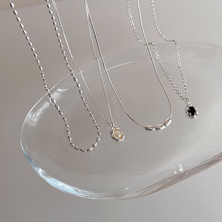 Irregular Zircon Pearl Metal Pendant For Women 73f8a6c8 a8fd 4f80 bd63 a38cc4546670