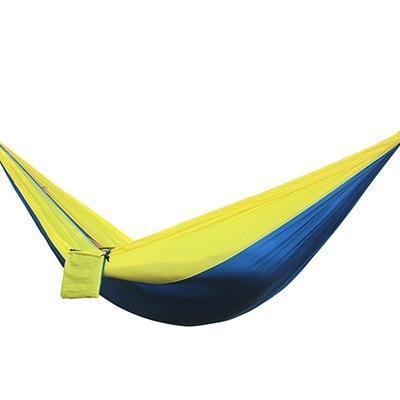 Backpacking Hammock - Portable Nylon Parachute Outdoor Double Hammock 740477604342