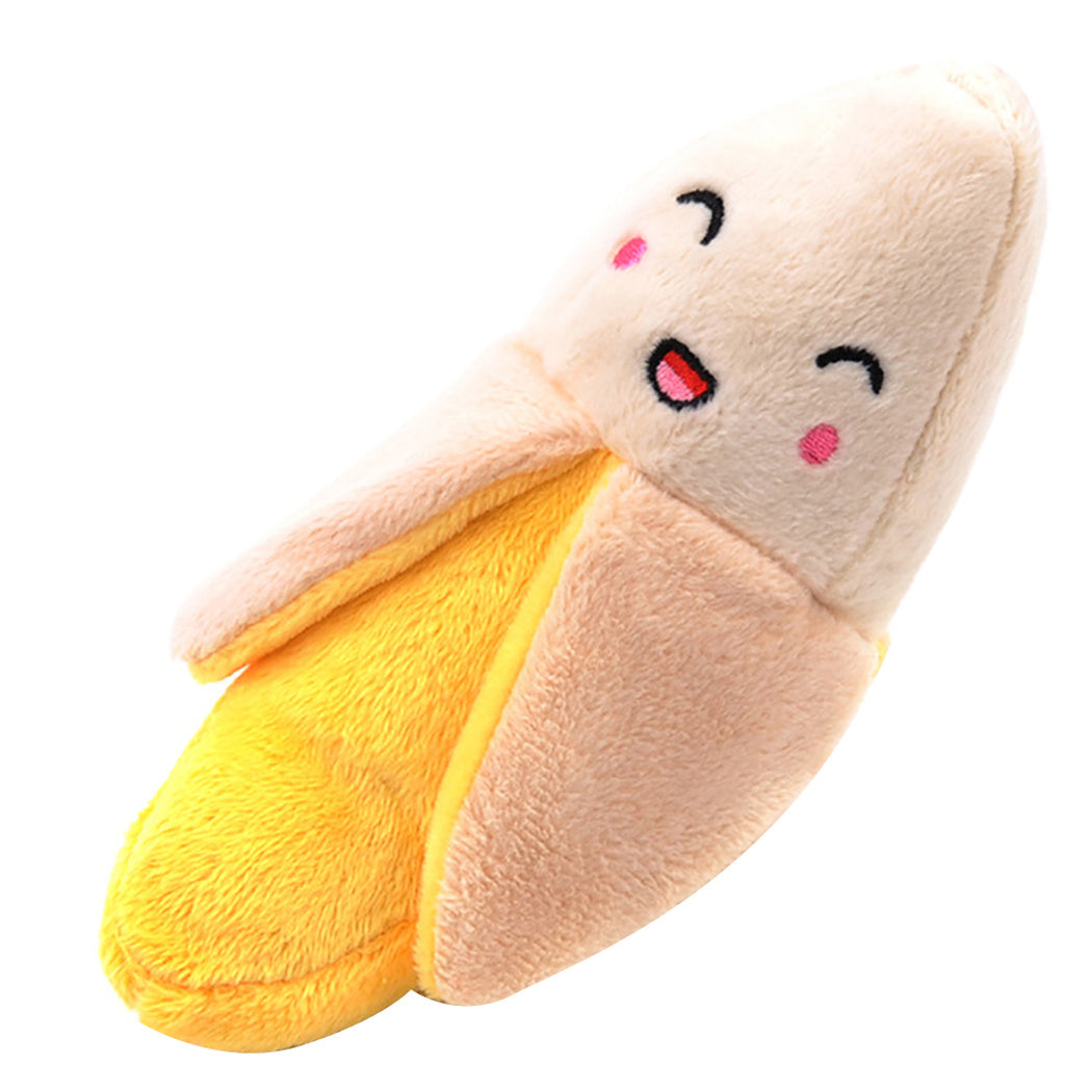Gooddog, Dog, Plush Vocal Toys, Fruits, Cartoons, Pets, Cats, Toys, Pet Supplies 7406441967346