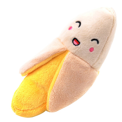 Gooddog, Dog, Plush Vocal Toys, Fruits, Cartoons, Pets, Cats, Toys, Pet Supplies 7406441967346