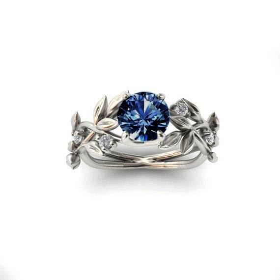 European and American fashion zircon jewelry Princess engagement ring 7414181901 995921042