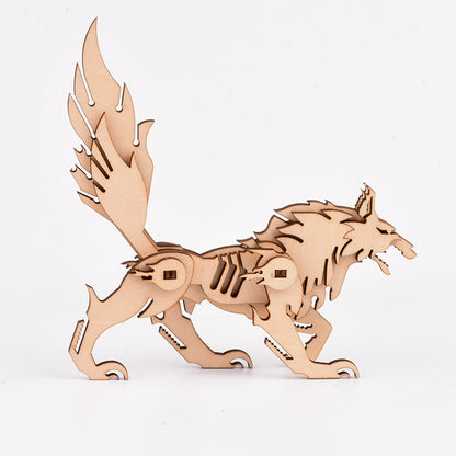 Wooden 3D animal puzzle 742483688258