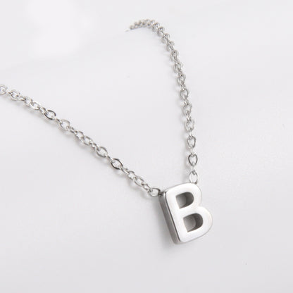 26 Letter Series Necklace For Girls - HD Wireless Product #5