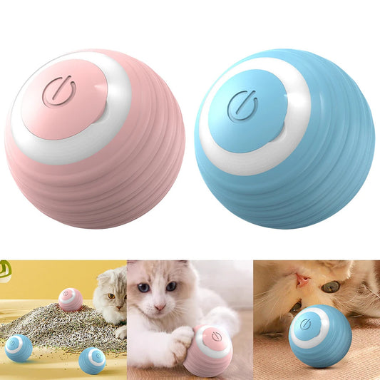 Automatic Moving Bouncing Rolling Ball Smart Cat Toy Ball Self-Moving Kitten Toy For Indoor Cat Kitten 742c50b5 7dd3 42ad bf0