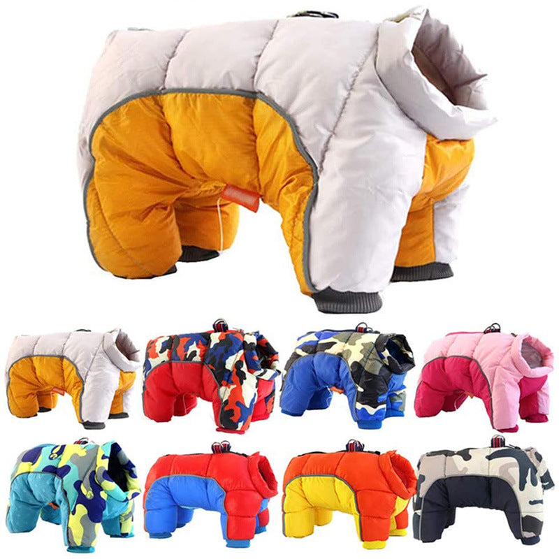 Pet Dog Winter Clothes Thick Warm Down Jacket Teddy Cotton Coat 742fa679 542a 456d 98af 26c2df7bddb8