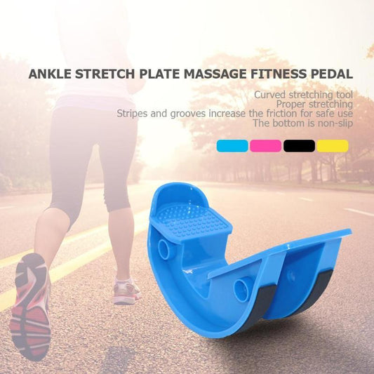 Foot Stretcher Rocker Calf Ankle Stretch Board For Achilles Tendonitis Muscle Massage Fitness Pedal Stretcher Plant Yoga 7465