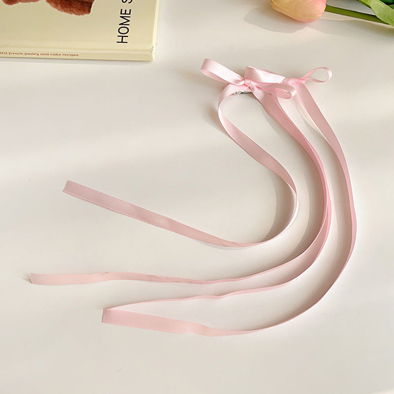 Braided Hair Ribbon Bow Barrettes 74721e69 a253 41ed b3b1 0e6329e40a77