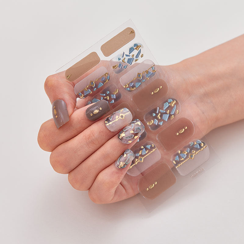 3d Laser Bronzing Craft Nail Applique Nail Sticker - HD Wireless Product #35