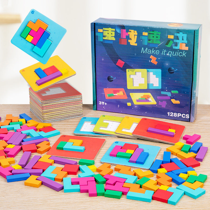 Quick Fix Building Block Puzzle Children's Educational Board Game Toy 747c5343 f678 46c5 a7d0 6d6f68c8a874