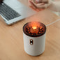 Volcanic Flame Aroma Essential Oil Diffuser USB Portable Jellyfish Air Humidifier Night Light Lamp Fragrance Humidifier 7487e
