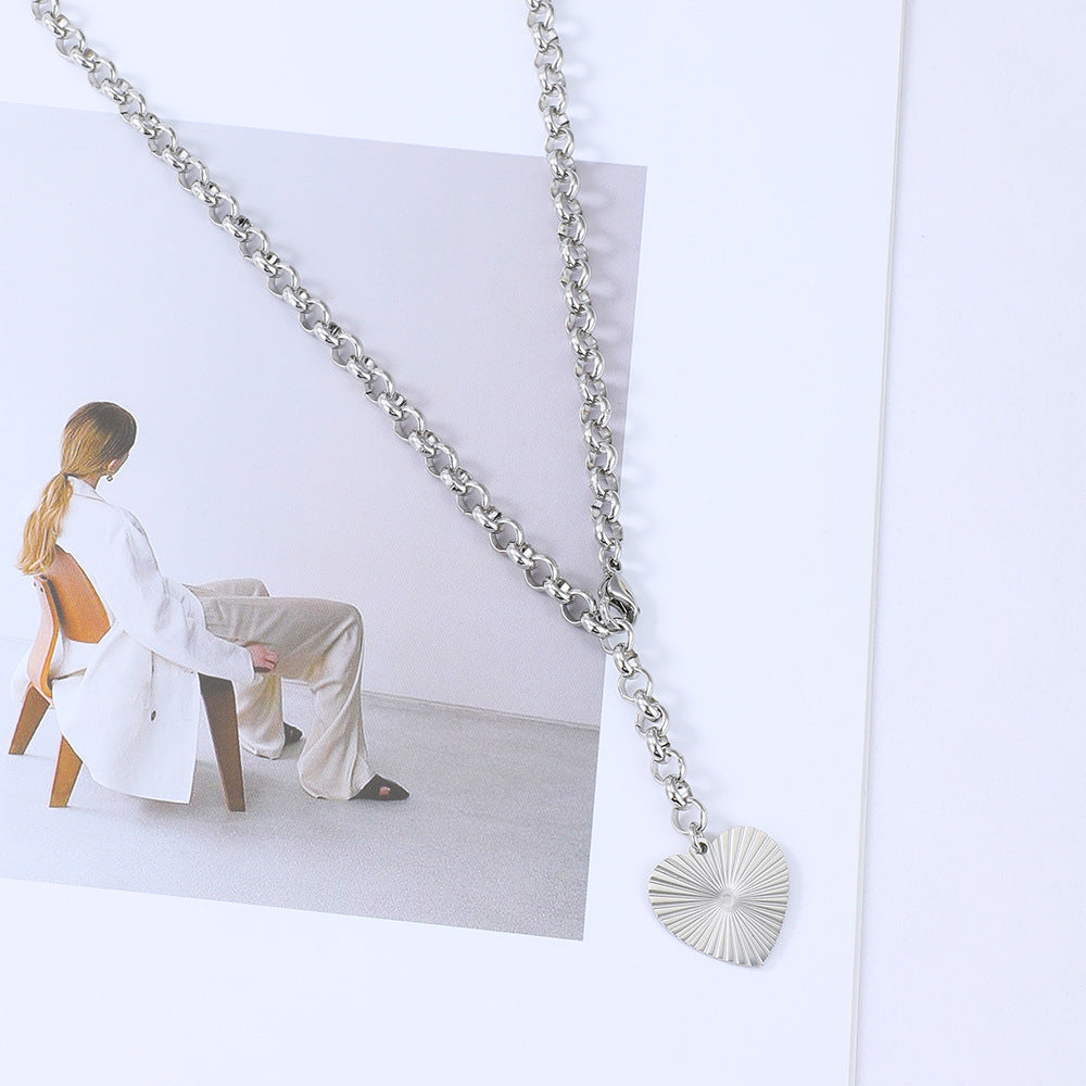 Love Pendant Stainless Steel Necklace 74ab3b5e 6e0a 476c b62e 19cf8290d89e