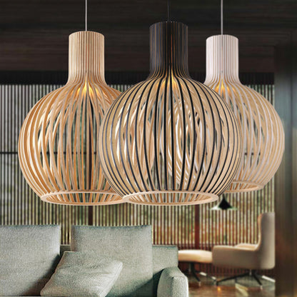 Retro Wooden Bird Cage Chandelier Living Room Bedroom Bedside Lamp 74b694f8 6eb7 4f2c 92ae 2e1149a4a1cc