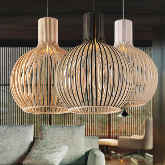 Retro Wooden Bird Cage Chandelier Living Room Bedroom Bedside Lamp 74b694f8 6eb7 4f2c 92ae 2e1149a4a1cc