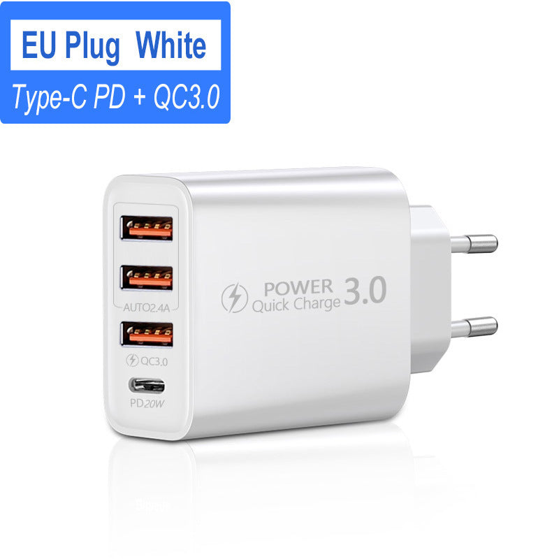 U.S. And European 3USB Mobile Phone Adapter - 图片 7