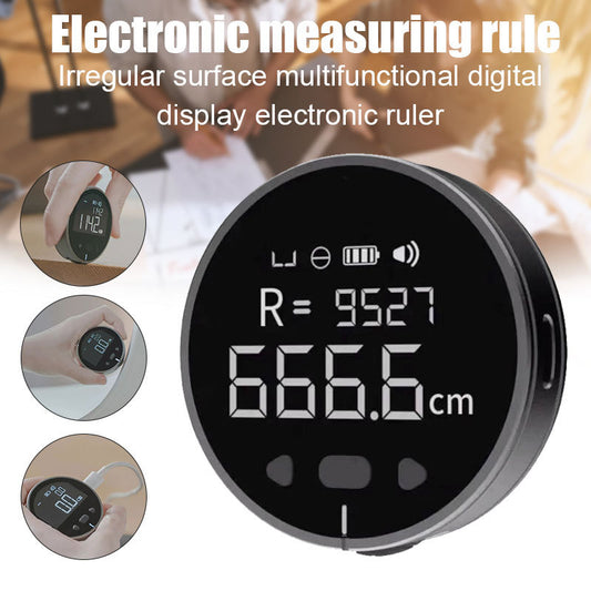 Distance Measuring Instrument Electronic Measuring Ruler Tape Measure High Definition Digital LCD High Precision Electronic M