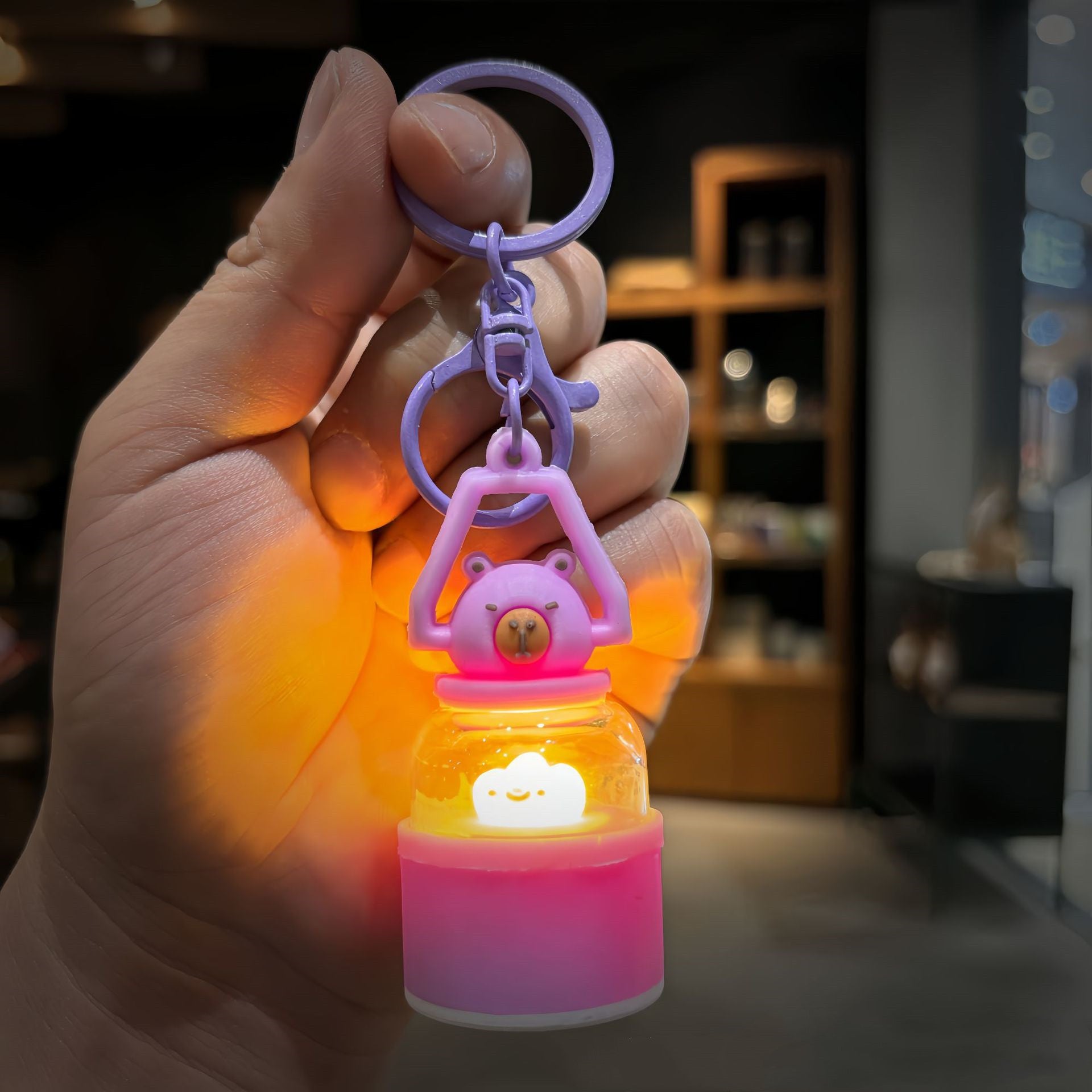 Capabala Creative Small Night Lamp Keychain 74eb30a8 e123 4b0b a8f9 72d7183b4d32