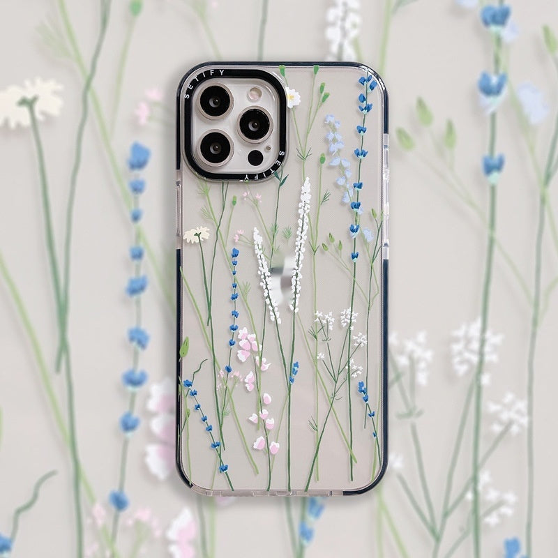 Drop-resistant Ins Style Timbo Flowers Phone Case - 图片 6