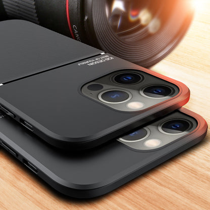 Built-in Magnetic Frosted Shockproof Phone Case 750158b5 9c69 4336 8cbd 06483434c3ff