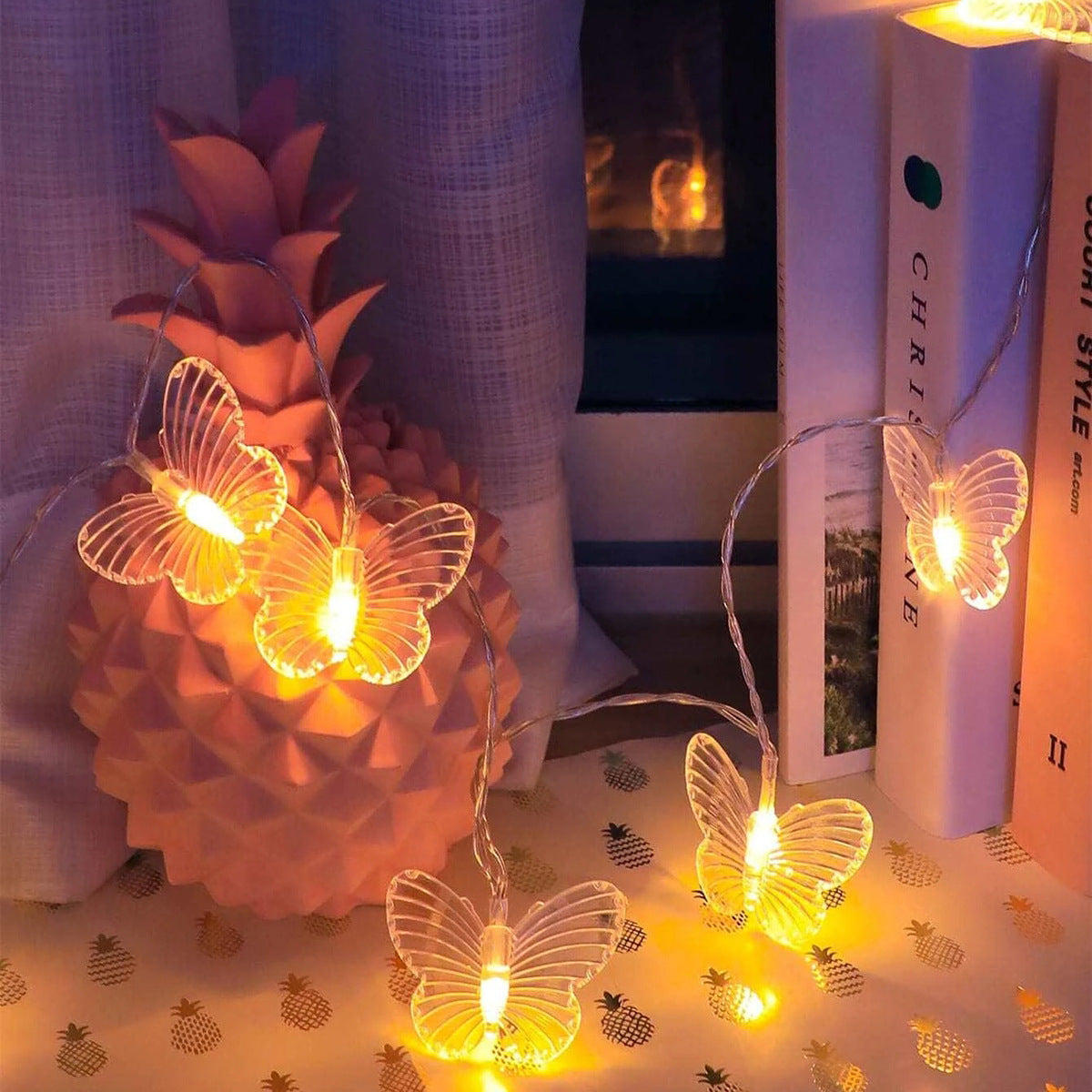 3 Meters 20 Lights Butterfly Christmas Decoration Light String - HD Wireless Product #5